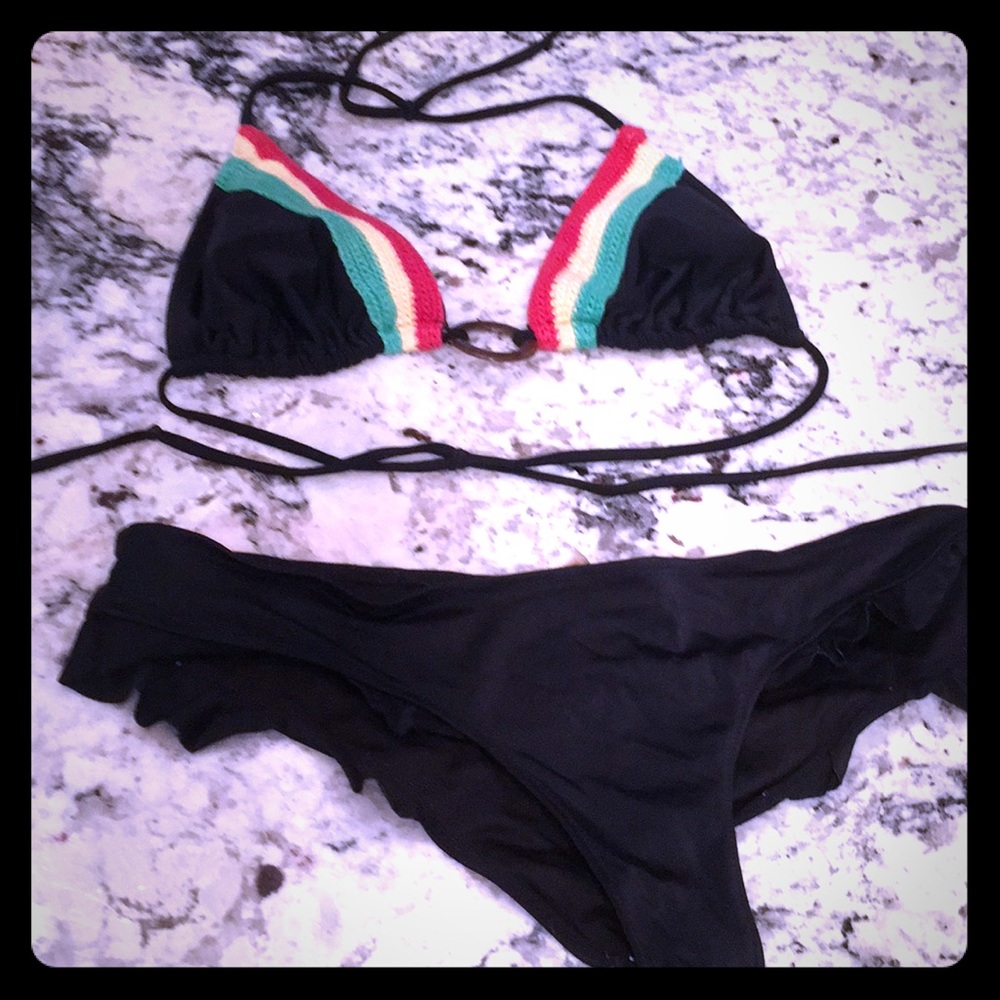Jamaican black bikini